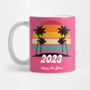 Beach Camp Lover New Year 2023 t-shirt Mug